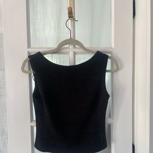 Banana banana republic black cropped low back super sexy